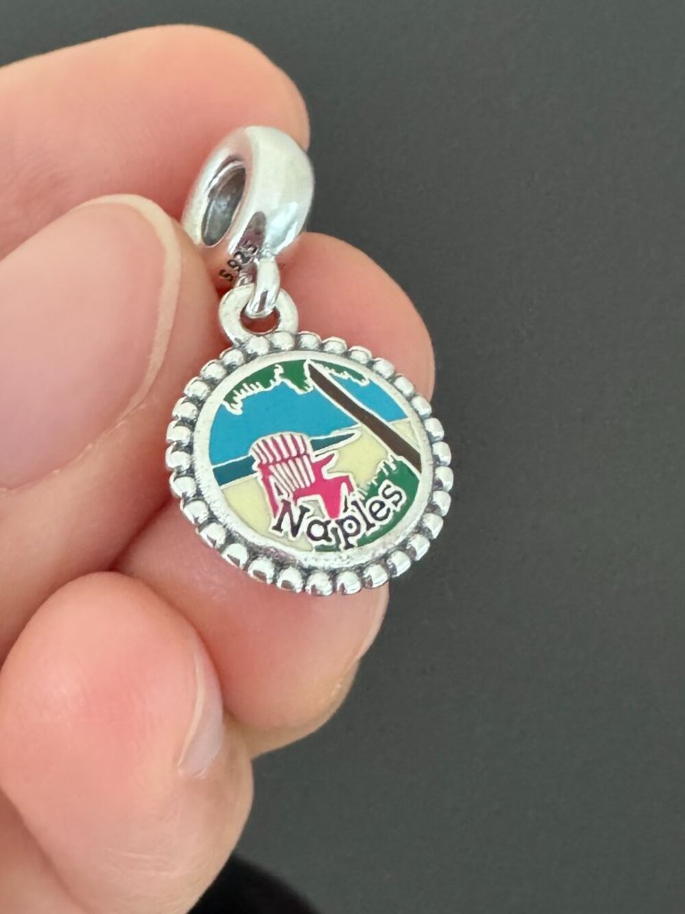 Pandora Naples  Exclusive Charm